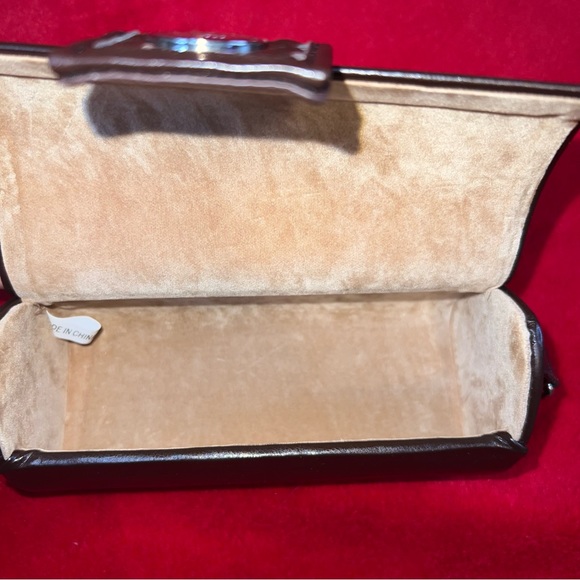 JM Collection Small Multi Purpose Brown Crossbody/Clutch Bag New Never Used - Picture 4 of 6